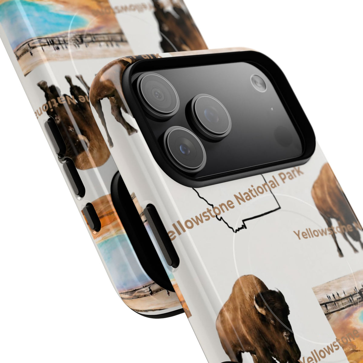 Yellowstone Bison Phone Case — Tough Magnetic Protective Case