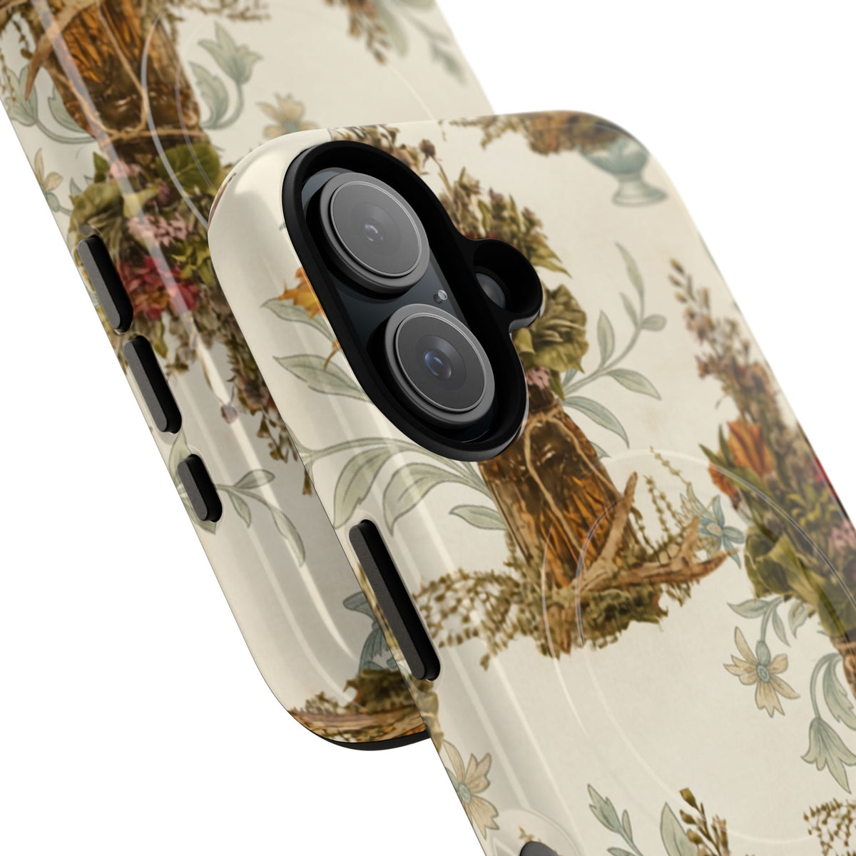 Vintage Floral Bouquet Tough Magnetic Phone Case
