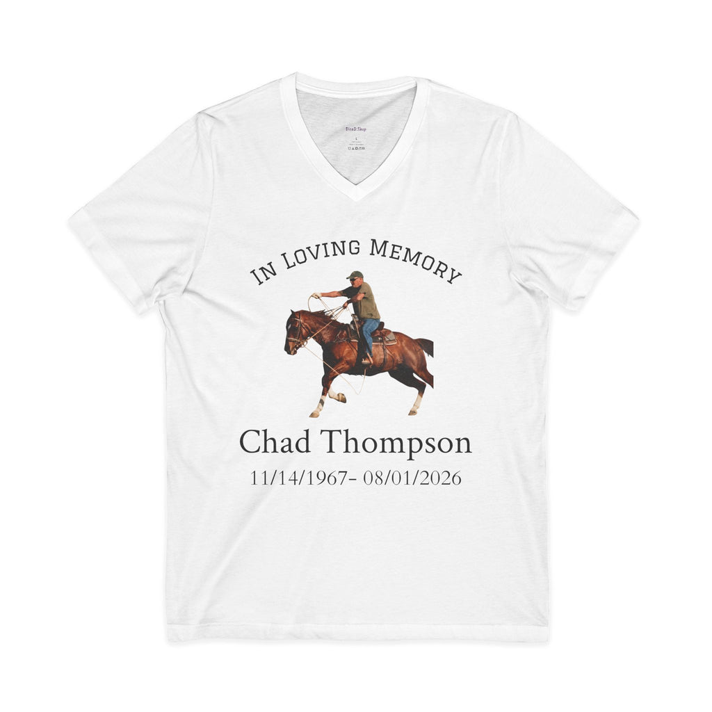 Memorial Cowboy Tee — "In Loving Memory" Personalized Tribute Shirt