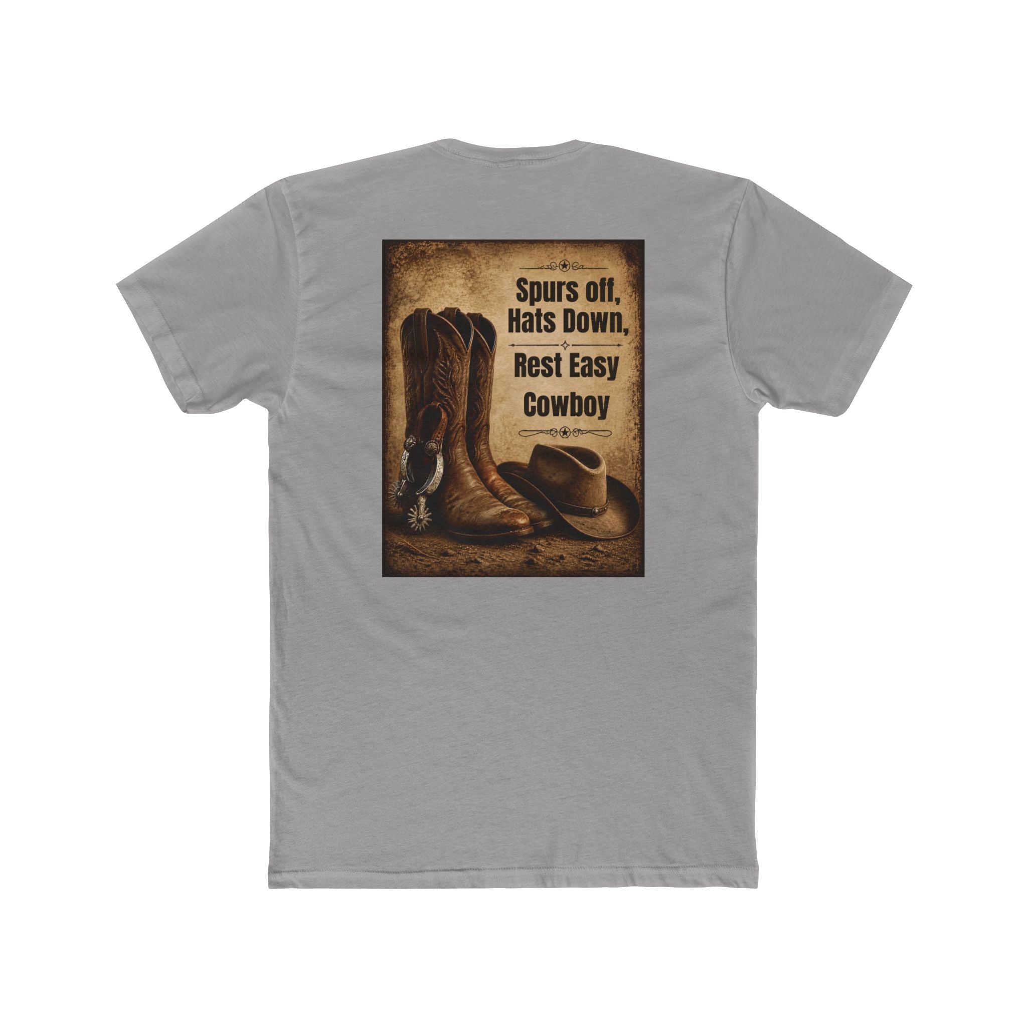 Memorial Cowboy Tribute Tee — "In Loving Memory" Western Comfort Shirt