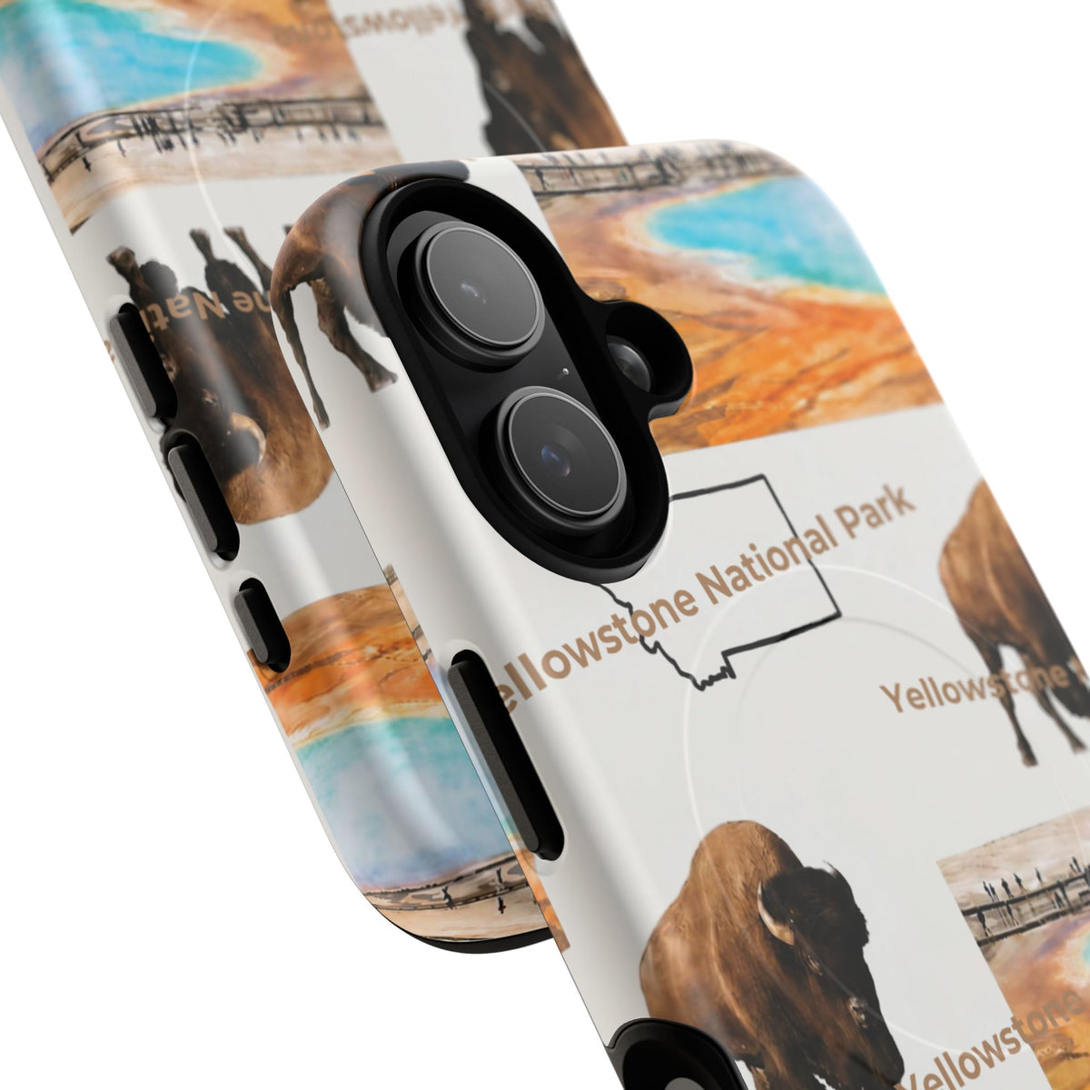 Yellowstone Bison Phone Case — Tough Magnetic Protective Case