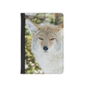 Coyote Portrait Passport Cover — Wildlife Travel Passport Holder