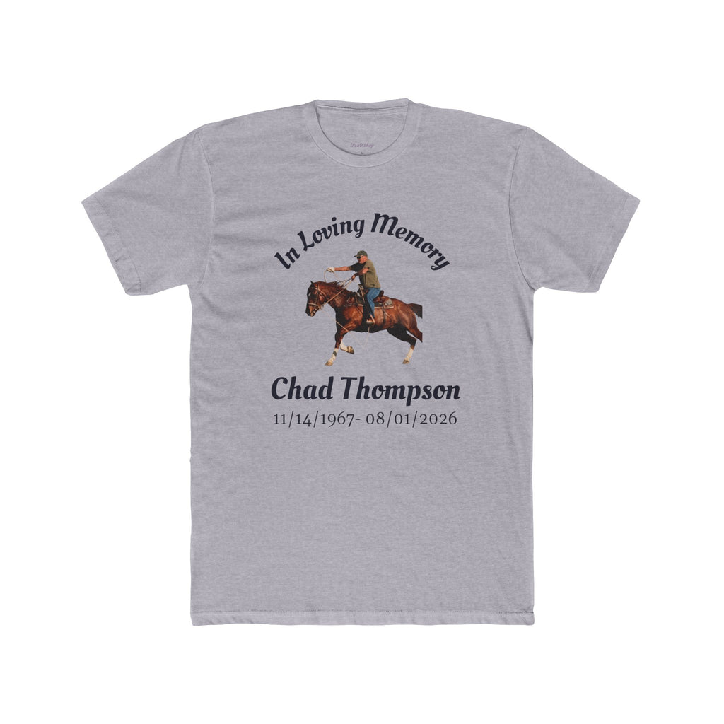 Memorial Cowboy Tribute Tee — "In Loving Memory" Western Comfort Shirt