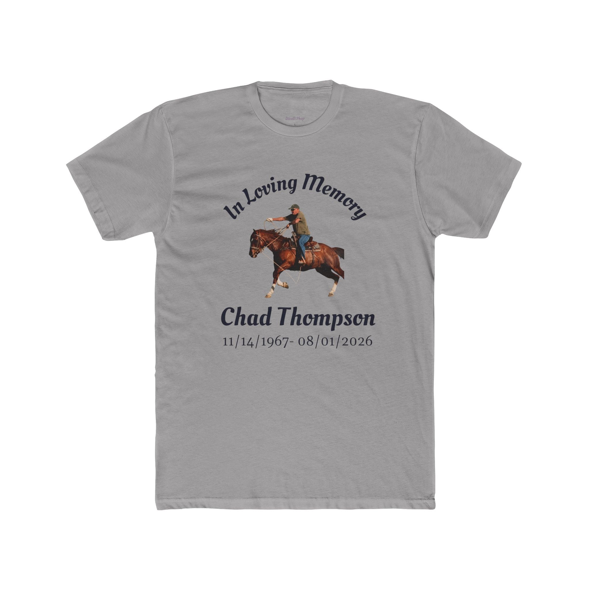 Memorial Cowboy Tribute Tee — "In Loving Memory" Western Comfort Shirt