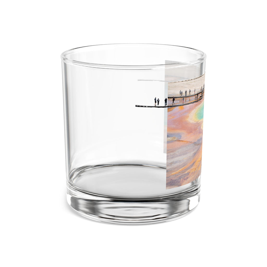 Yellowstone's Grand Prismatic Geothermal Pool- Whiskey Glass