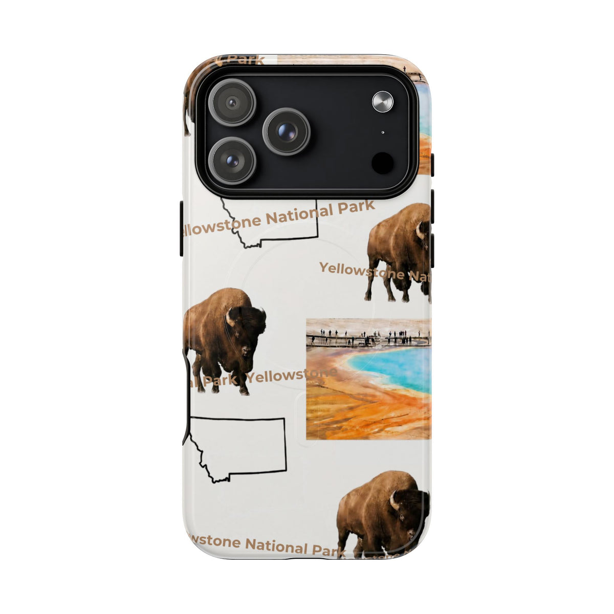 Yellowstone Bison Phone Case — Tough Magnetic Protective Case
