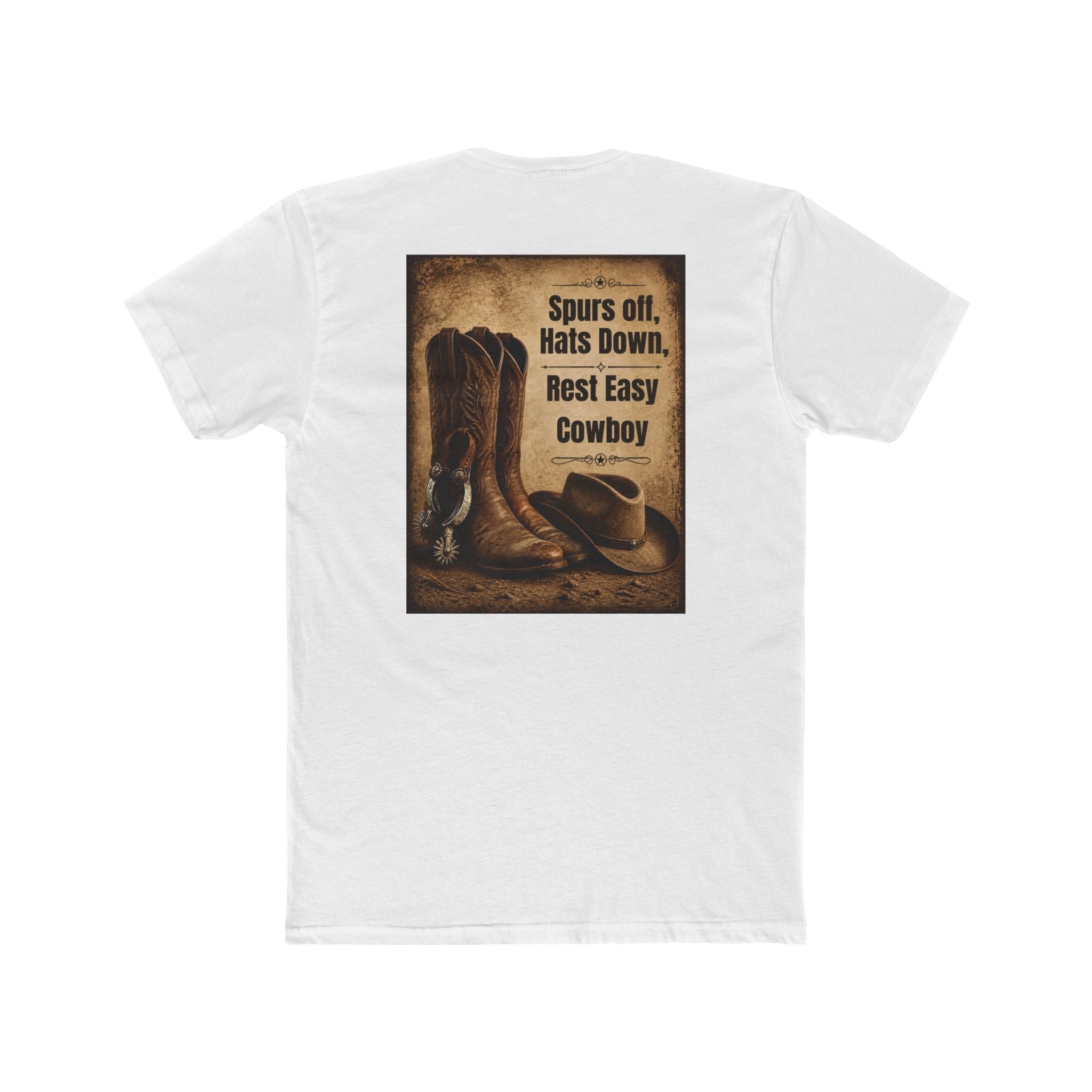 Memorial Cowboy Tribute Tee — "In Loving Memory" Western Comfort Shirt
