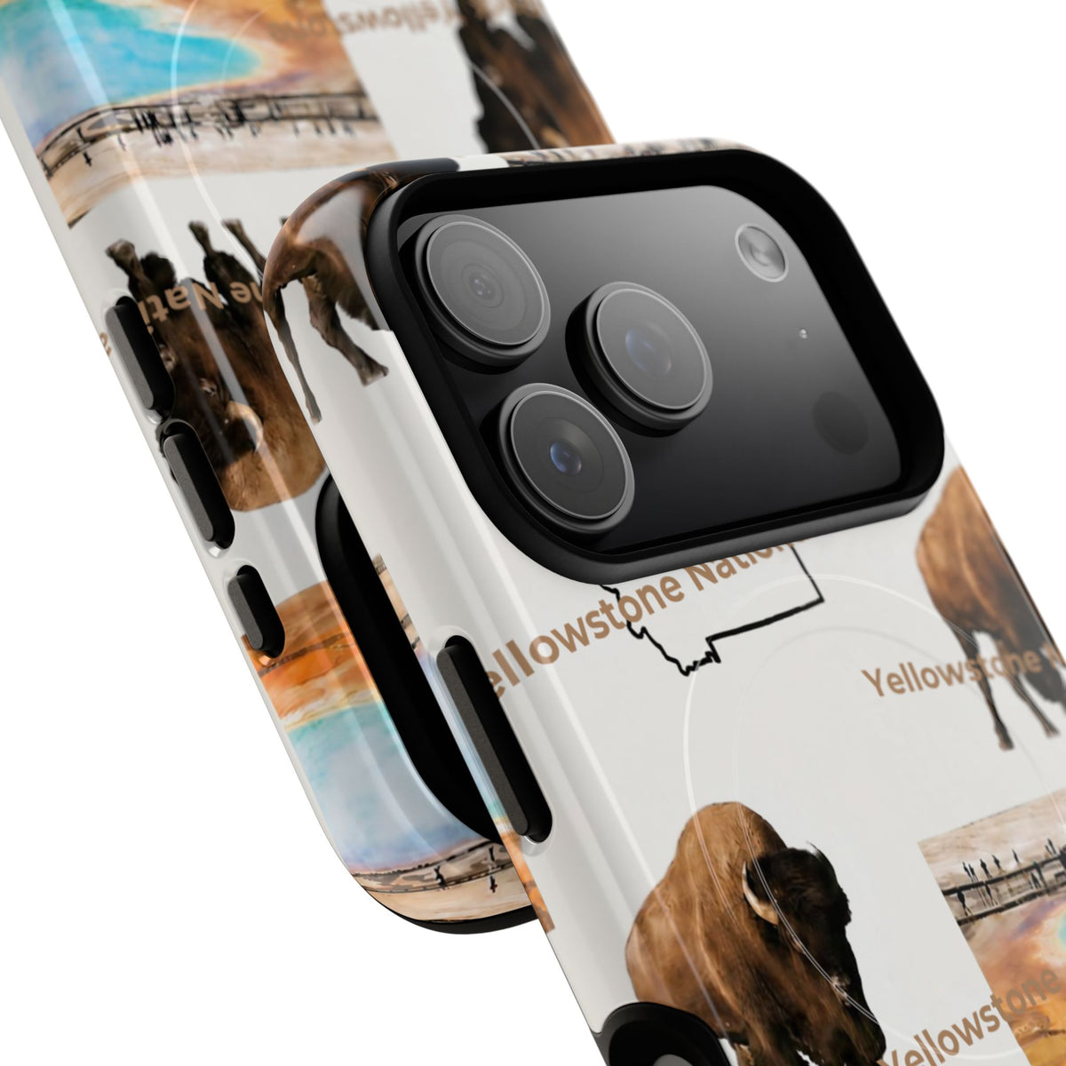 Yellowstone Bison Phone Case — Tough Magnetic Protective Case