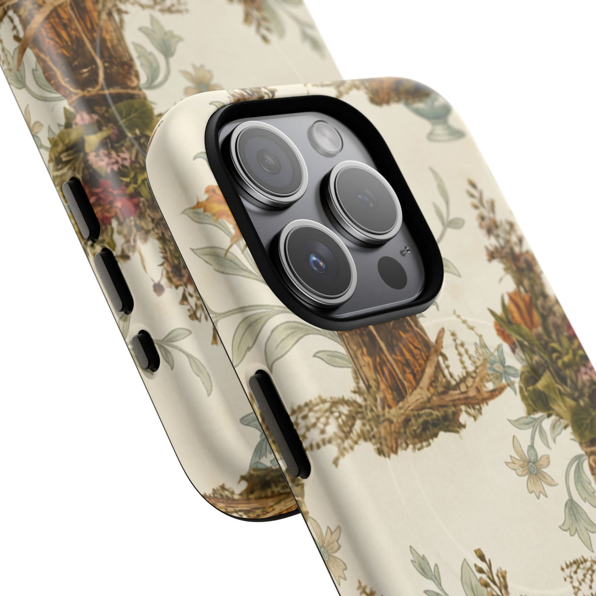 Vintage Floral Bouquet Tough Magnetic Phone Case