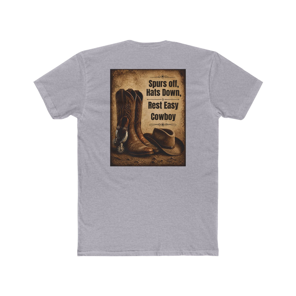 Memorial Cowboy Tribute Tee — "In Loving Memory" Western Comfort Shirt
