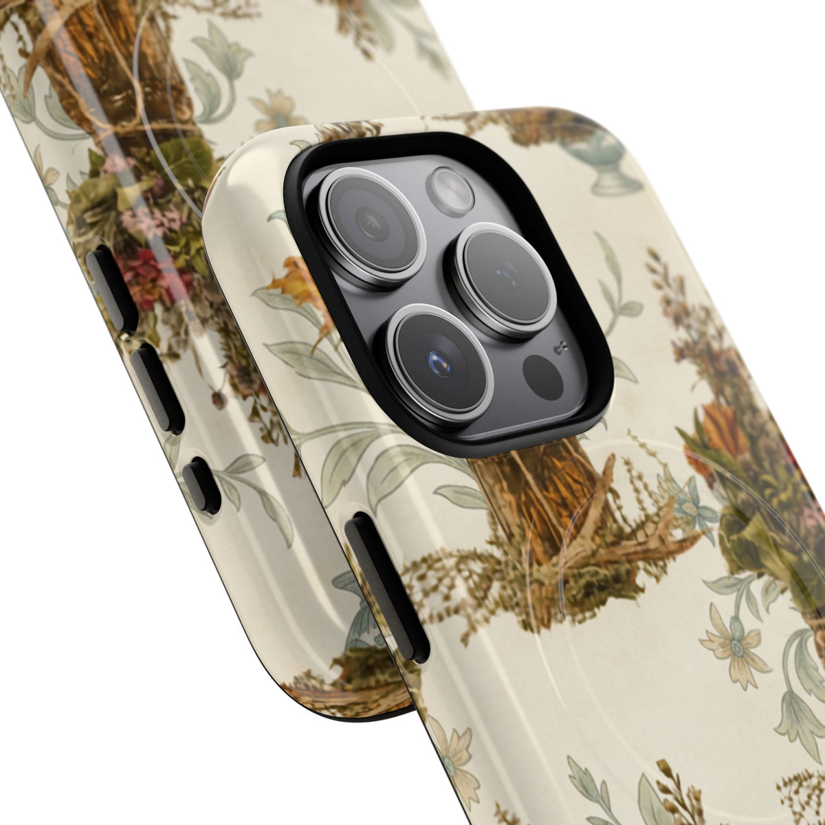 Vintage Floral Bouquet Tough Magnetic Phone Case