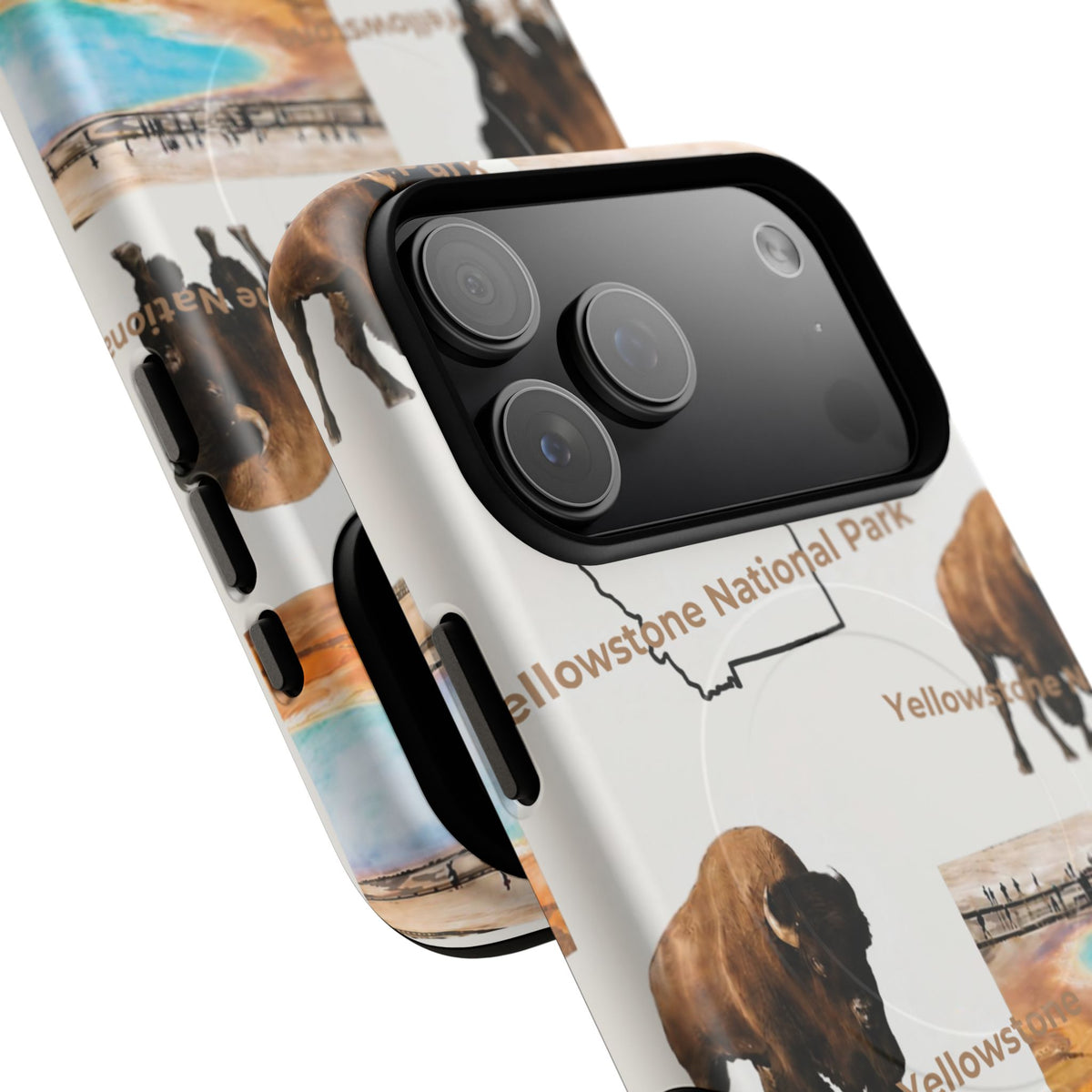 Yellowstone Bison Phone Case — Tough Magnetic Protective Case