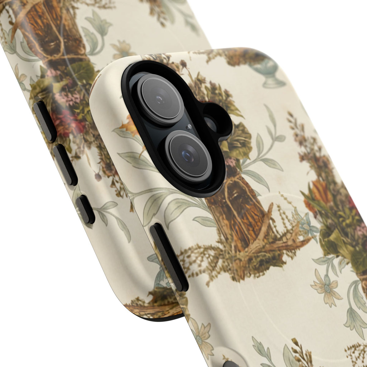 Vintage Floral Bouquet Tough Magnetic Phone Case