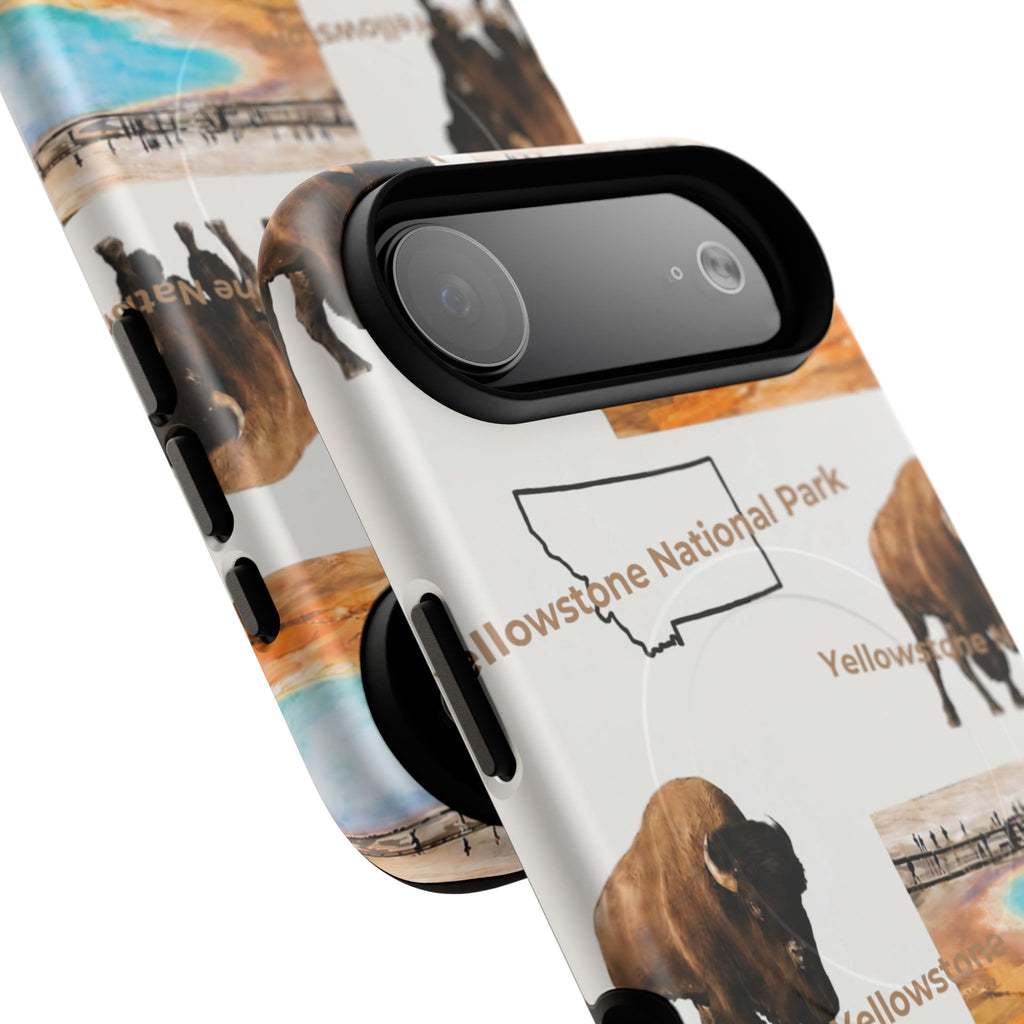 Yellowstone Bison Phone Case — Tough Magnetic Protective Case