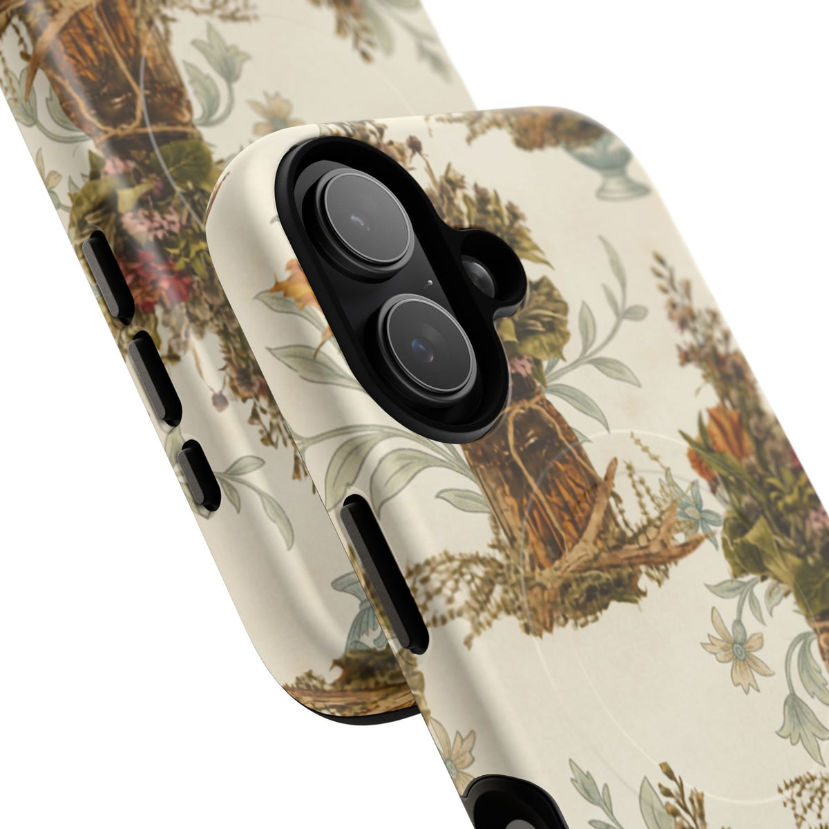 Vintage Floral Bouquet Tough Magnetic Phone Case