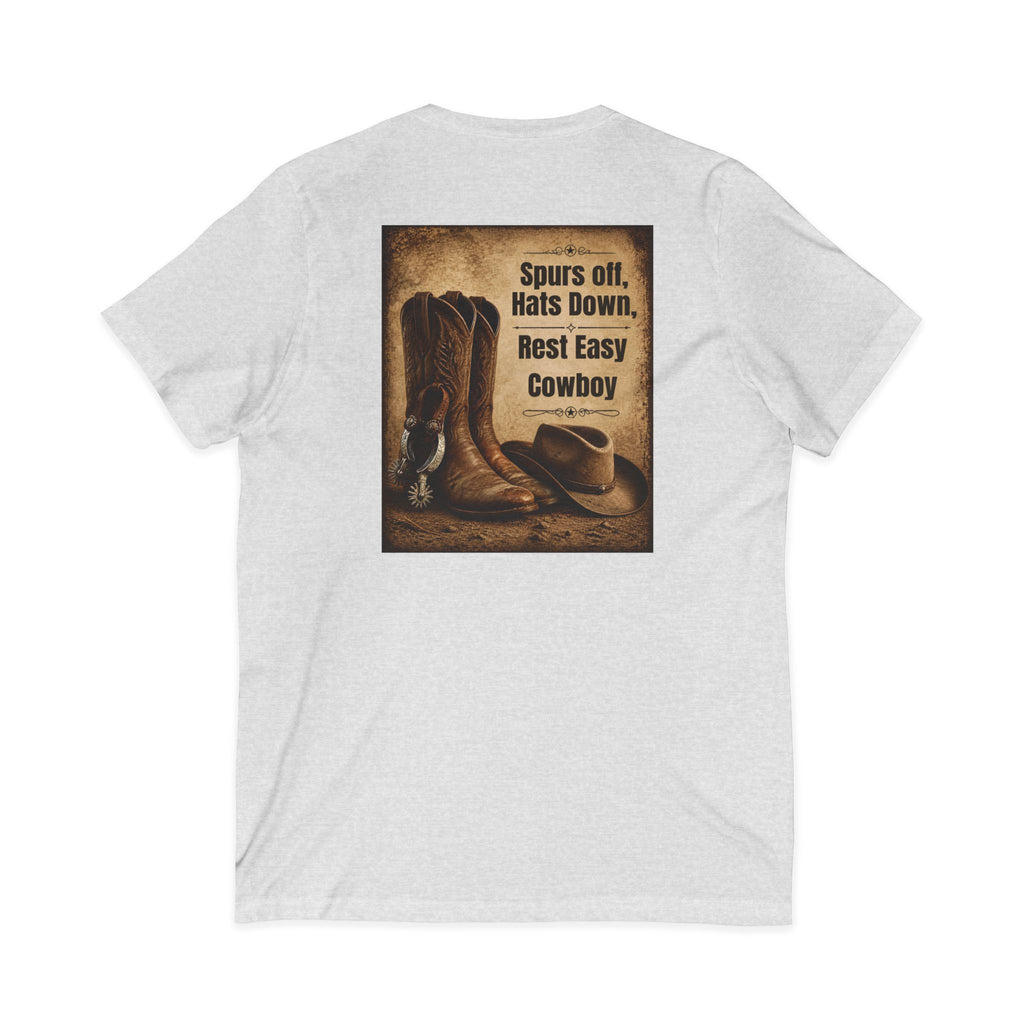 Memorial Cowboy Tee — "In Loving Memory" Personalized Tribute Shirt